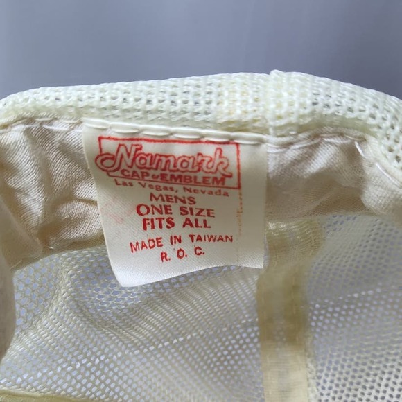 Vintage Namark AT&T Sarts 2pc3 Trucker Mesh Snap Back Hat Cap - Picture 4 of 12